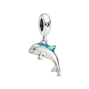 (image pour) Charm Pendant PANDORA dauphin chatoyant - 798947C01