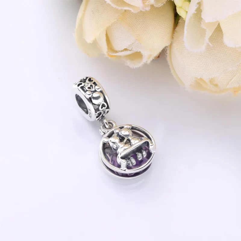 (image pour) Charm Pendant Pandora Disney Mickey & Minnie Happily Ever After (Happy End) 7988 - Afficher 3