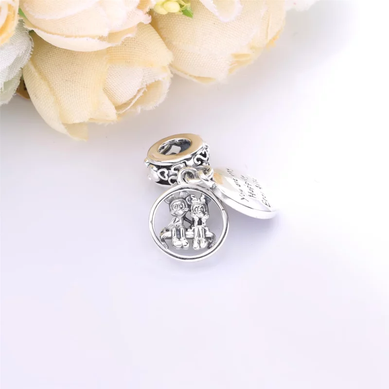 (image pour) Charm Pendant Pandora Disney Mickey & Minnie Happily Ever After (Happy End) 7988 - Afficher 4