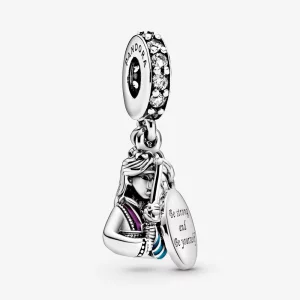Charm Pendant Pandora Disney Mulan 798637C01 (image pour) Charm Pendant Pandora Disney Mulan 798637C01