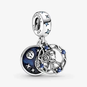 (image pour) Charm Pendant PANDORA Double Star Wars Princesse Leia - 799251C01