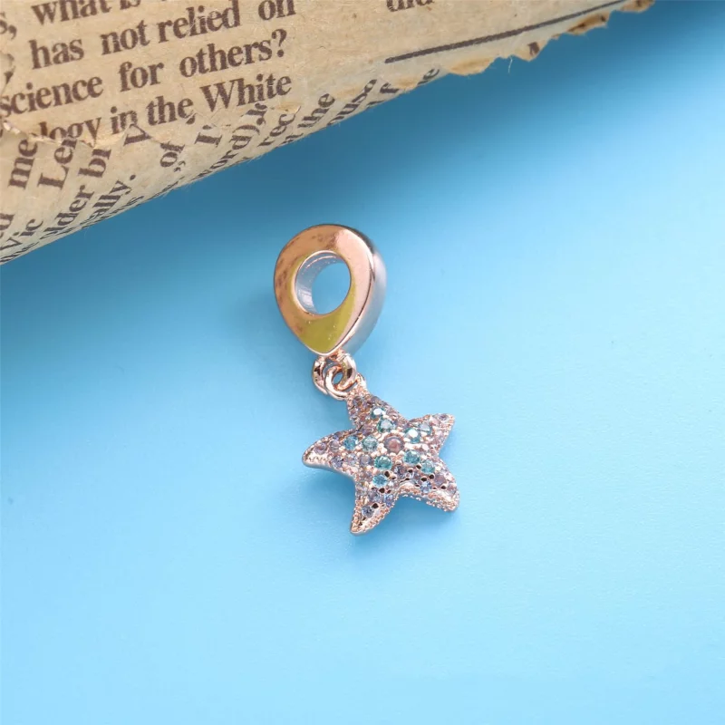 (image pour) Charm Pendant PANDORA etoile de mer scintillant - 788942C01 - Afficher 2