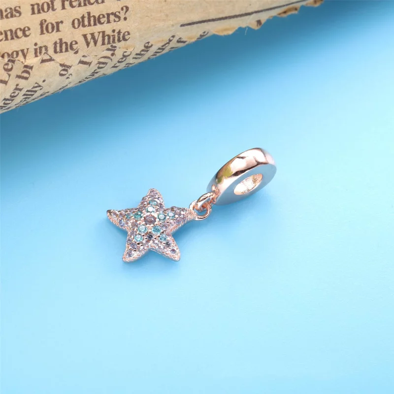 (image pour) Charm Pendant PANDORA etoile de mer scintillant - 788942C01 - Afficher 3
