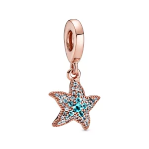 (image pour) Charm Pendant PANDORA etoile de mer scintillant - 788942C01
