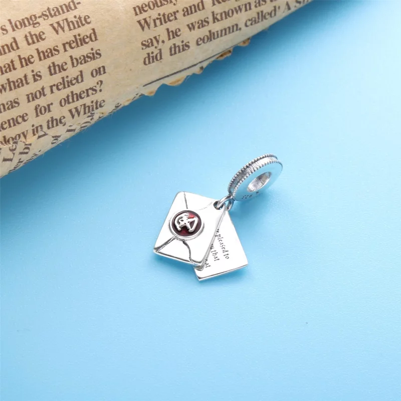 (image pour) Charm Pendant PANDORA Harry Potter, Lettre d'Admission à Poudlard - 799125C01 - Afficher 3