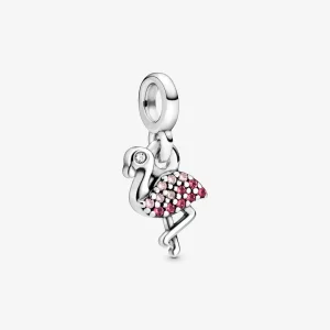 (image pour) Charm Pendant PANDORA Mon Flamant Rose - 798982C01