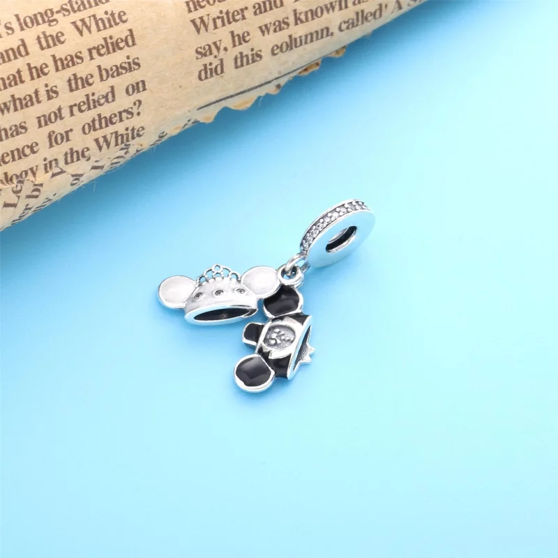 (image pour) Charm Pendant PANDORA parcs disney mariage de mickey minnie - 798804C01 - Afficher 2