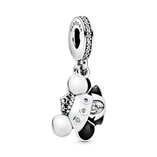 (image pour) Charm Pendant PANDORA parcs disney mariage de mickey minnie - 798804C01
