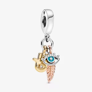 (image pour) Charm Pendant Pandora Spiritualité Main de Fatma, - 768785C01