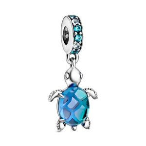 (image pour) Charm Pendant PANDORA tortue de mer en verre de murano - 798939C01