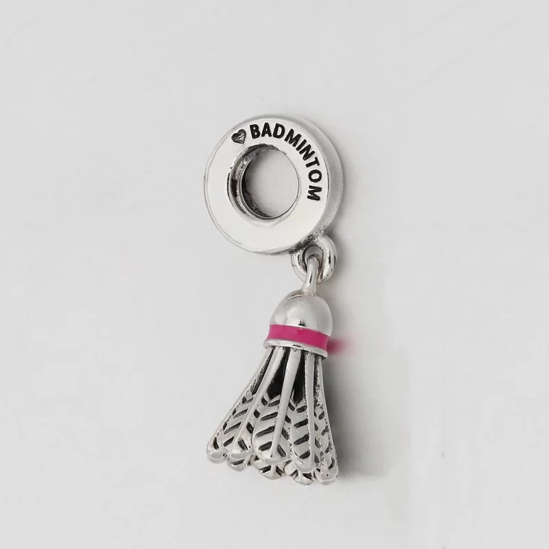 (image pour) Charm Pendant PANDORA Volant de Badminton - 799025C01 - Afficher 3