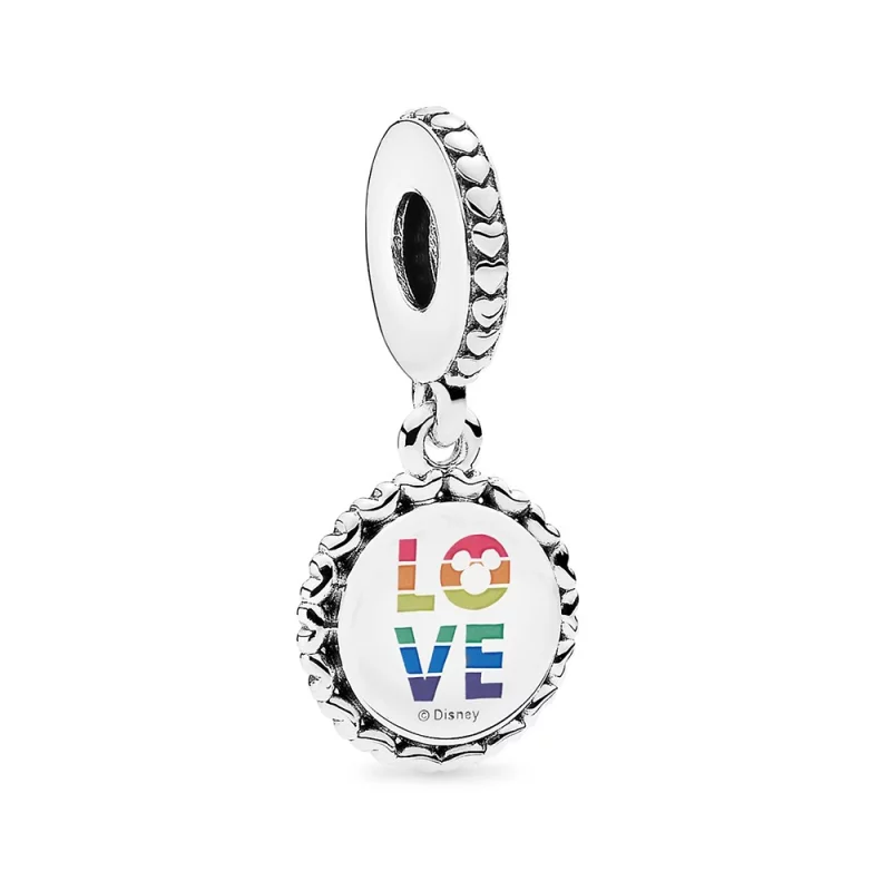 (image pour) Charm pendentif PANDORA Disney, Mickey Mouse arc-en-ciel - P400036052279 - Afficher 2