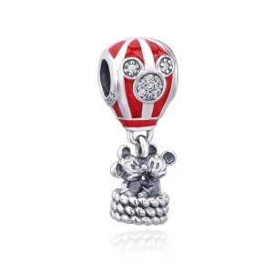 (image pour) Charm pendentif PANDORA Disney, Montgolfière du véritable amour - PD00209-1