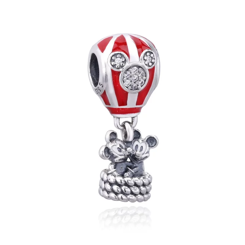 (image pour) Charm pendentif PANDORA Disney, Montgolfière du véritable amour - PD00209-1