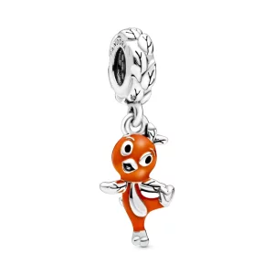 (image pour) Charm pendentif PANDORA Disney, oiseau orange - 798877C01
