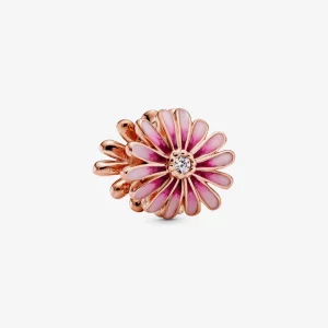 (image pour) Charm Rose Gold Pandora Fleur rose de marguerite 788775C01