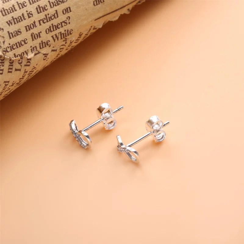 (image pour) Clous d'Oreilles Pandora Infini Scintillants 298820C01 - Afficher 2