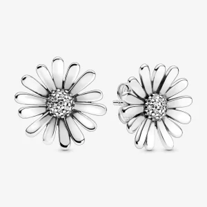 (image pour) Clous d'Oreilles Pandora Spectaculaire Marguerite Pavé 298812C01