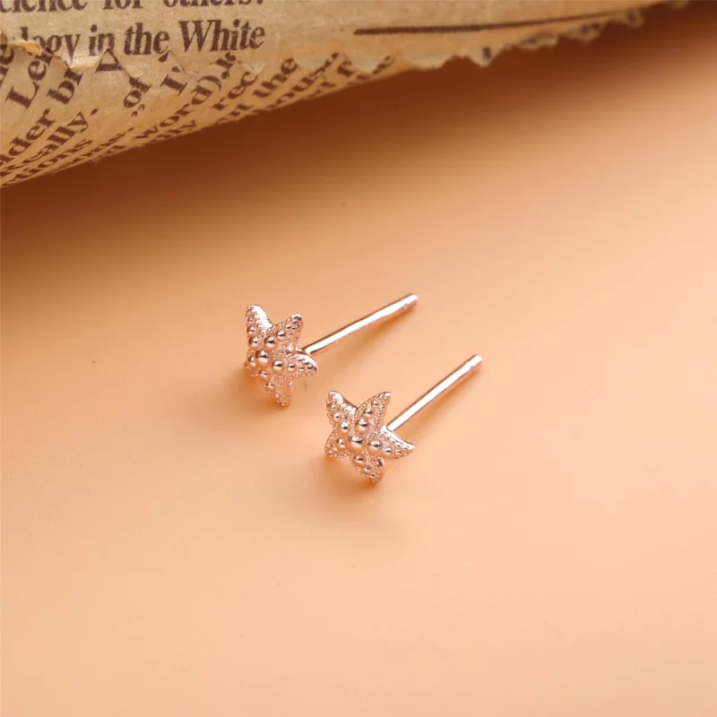 (image pour) Clous doreilles PANDORA etoile de mer perles - 288956C00 - Afficher 3
