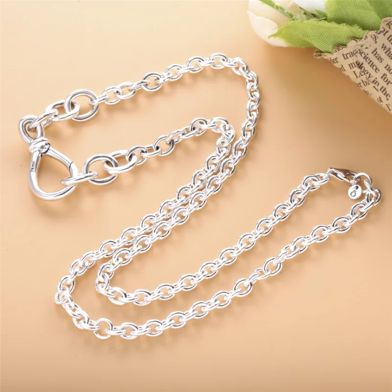(image pour) Collier Chaîne Pandora Nœud Infini Imposant 398902C00 - Afficher 3