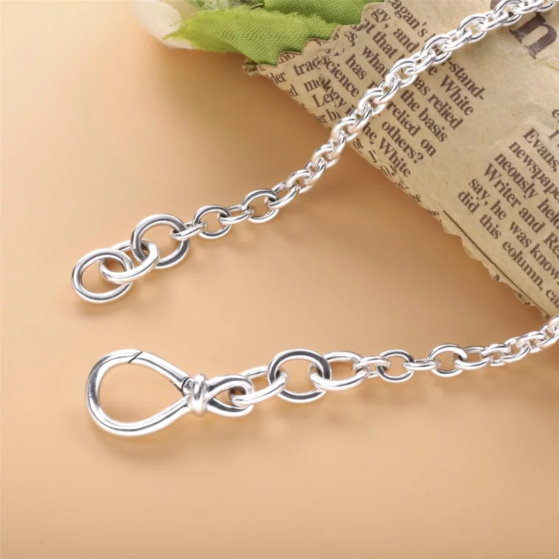 (image pour) Collier Chaîne Pandora Nœud Infini Imposant 398902C00 - Afficher 4