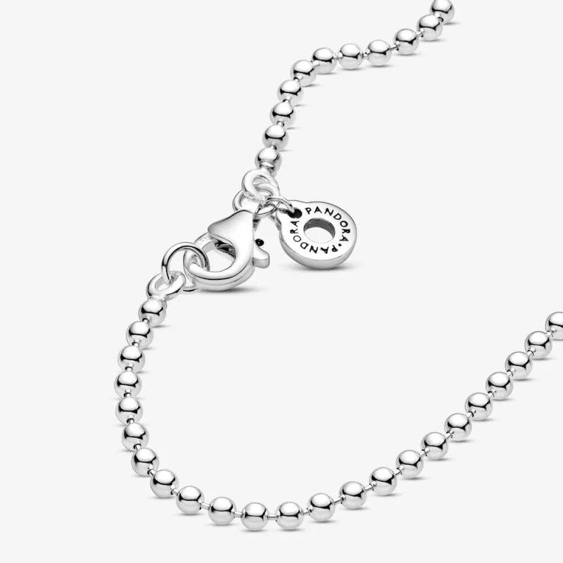 (image pour) Collier Chaîne PANDORA Perlée Polie - 399104C00-60 - Afficher 2