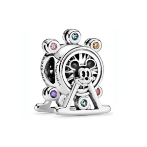 (image pour) Disney parks mickey mouse fun wheel Charm PANDORA - 798855C01