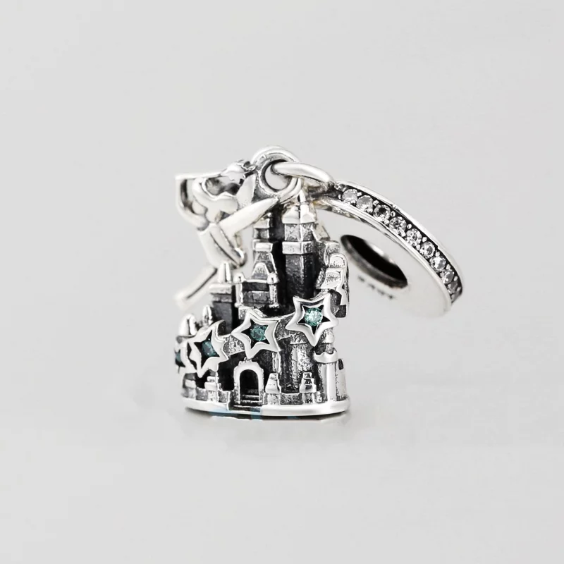 (image pour) Disney parks sparkling castle tinker bell PANDORA dangle charm - 798856C01 - Afficher 2