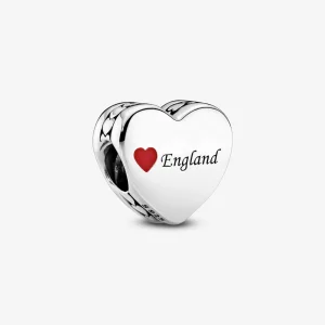 (image pour) England love heart Charm PANDORA - 792015_E024