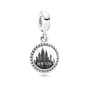 (image pour) PANDORA Dangle unforgettable moment new york city - USB791169-G051
