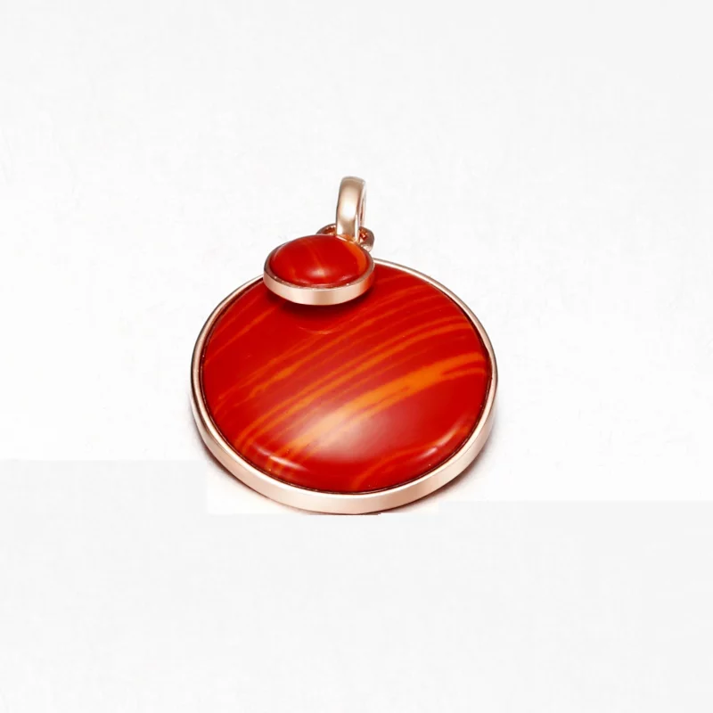 (image pour) PANDORA Red murano glass pendant - 388148RMU - Afficher 3