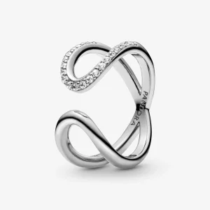(image pour) Pendentif PANDORA Enveloppé Ouvrir Infinity - 188882C02