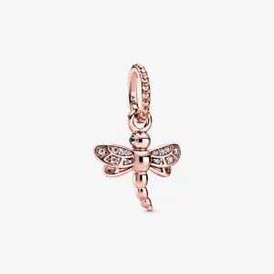 Pendentif Pandora Libellule Scintillant 388803C01 (image pour) Pendentif Pandora Libellule Scintillant 388803C01