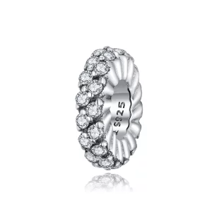 (image pour) Charm espaceur Style PANDORA L’hiver brillant - SCC1648