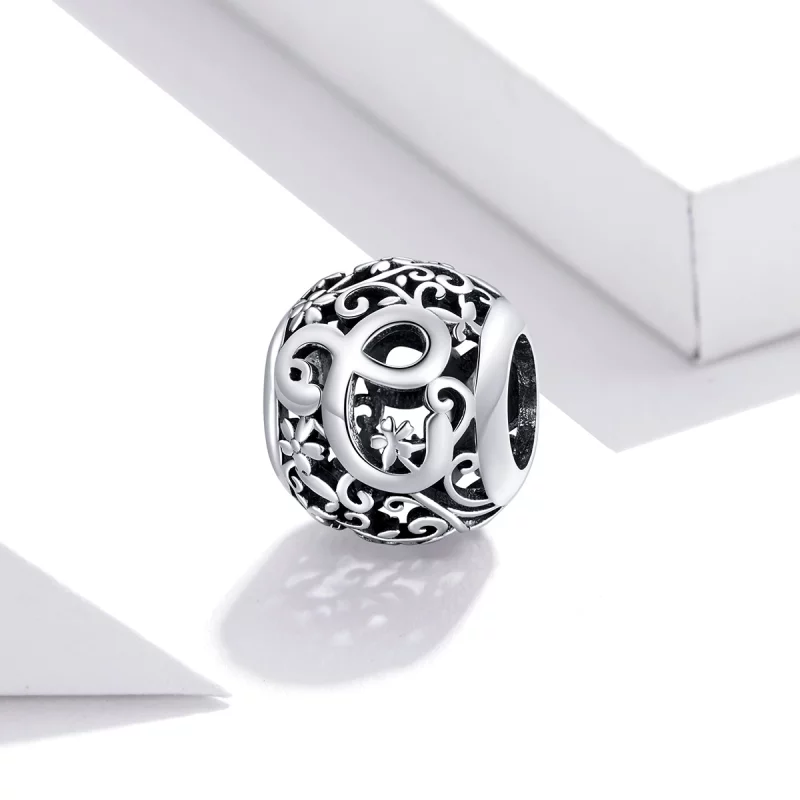 (image pour) Charm Style PANDORA Fleur Lettre C Ajourés - SCC1444-C - Afficher 2