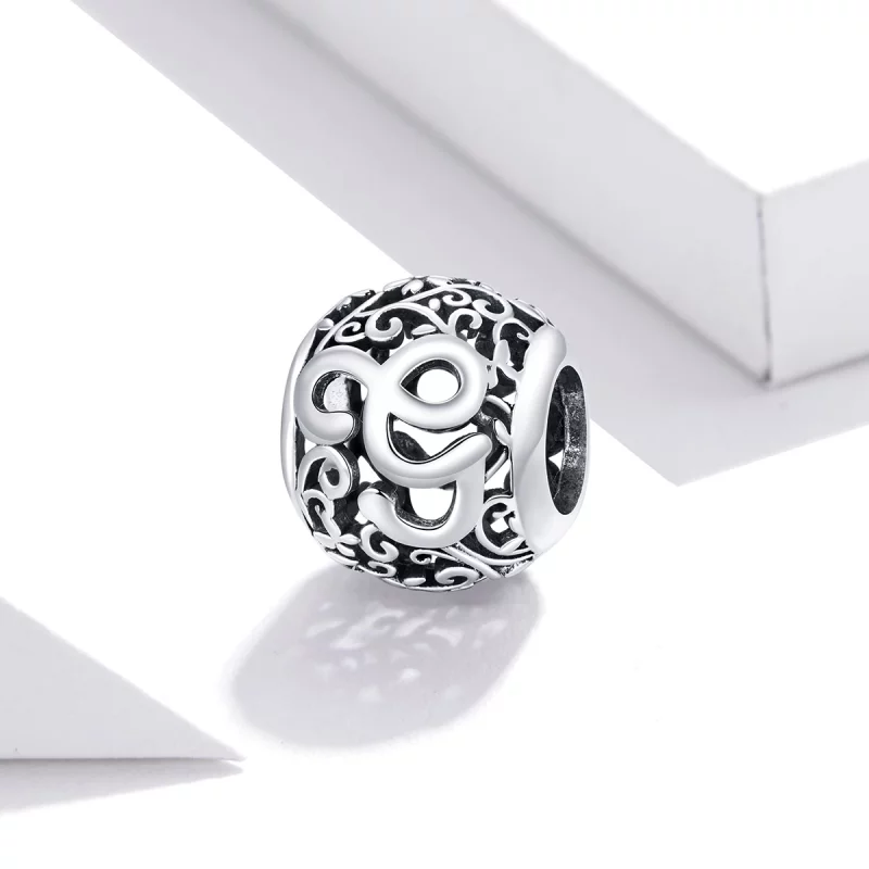 (image pour) Charm Style PANDORA Fleur Lettre G Ajourés - SCC1444-G - Afficher 2