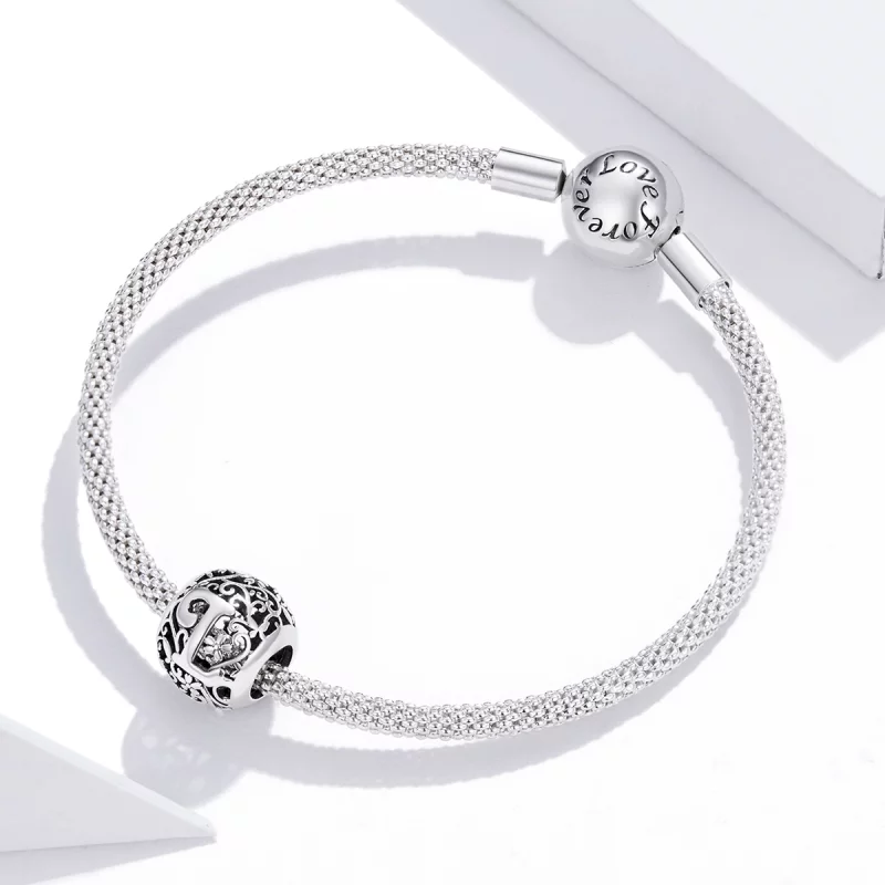 (image pour) Charm Style PANDORA Fleur Lettre L Ajourés - SCC1444-L - Afficher 3