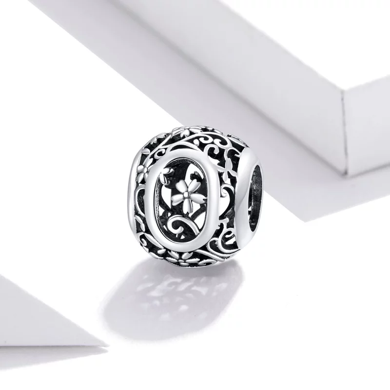 (image pour) Charm Style PANDORA Fleur Lettre O Ajourés - SCC1444-O - Afficher 2
