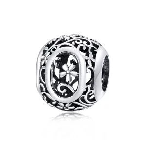 (image pour) Charm Style PANDORA Fleur Lettre O Ajourés - SCC1444-O