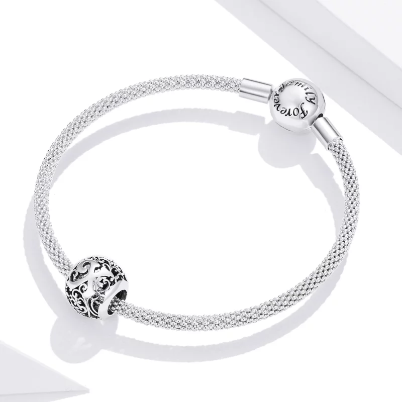 (image pour) Charm Style PANDORA Fleur Lettre X Ajourés - SCC1444-X - Afficher 3
