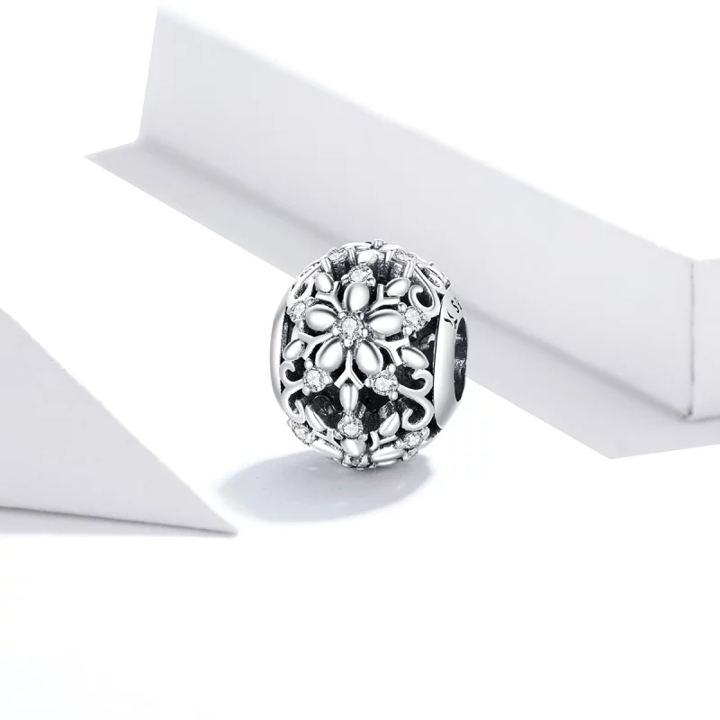 (image pour) Charm Style PANDORA Flocons de neige ajouré - SCC1651 - Afficher 2