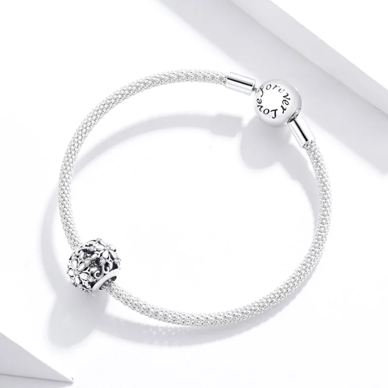 (image pour) Charm Style PANDORA Flocons de neige ajouré - SCC1651 - Afficher 3