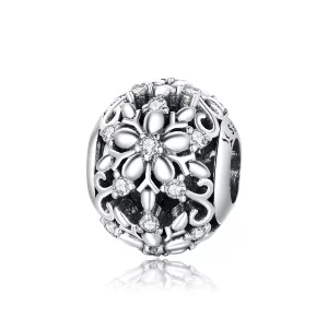 (image pour) Charm Style PANDORA Flocons de neige ajouré - SCC1651