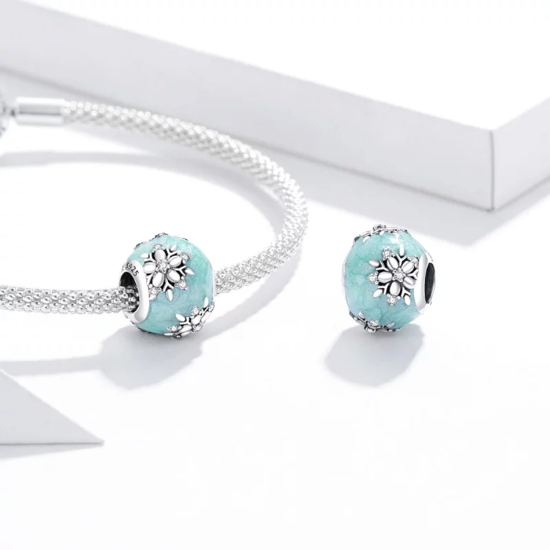 (image pour) Charm Style PANDORA Flocons de neige brillants - SCC1650 - Afficher 4