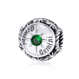 (image pour) Charm Style PANDORA Gémeaux brillants - SCC1725-7