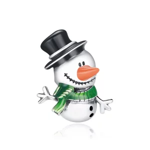 (image pour) Charm Style PANDORA Petit bonhomme de neige - SCC1665
