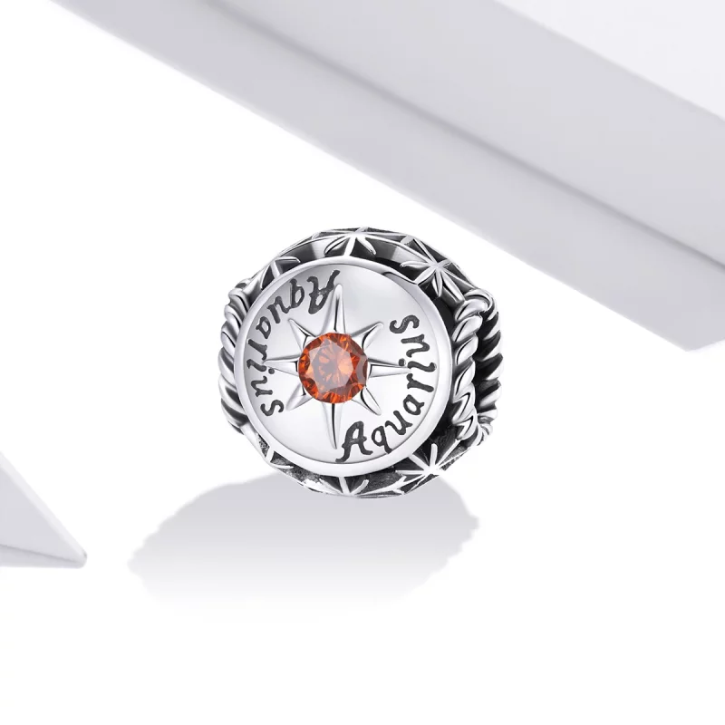 (image pour) Charm Style PANDORA Verseau brillant - SCC1725-11 - Afficher 2