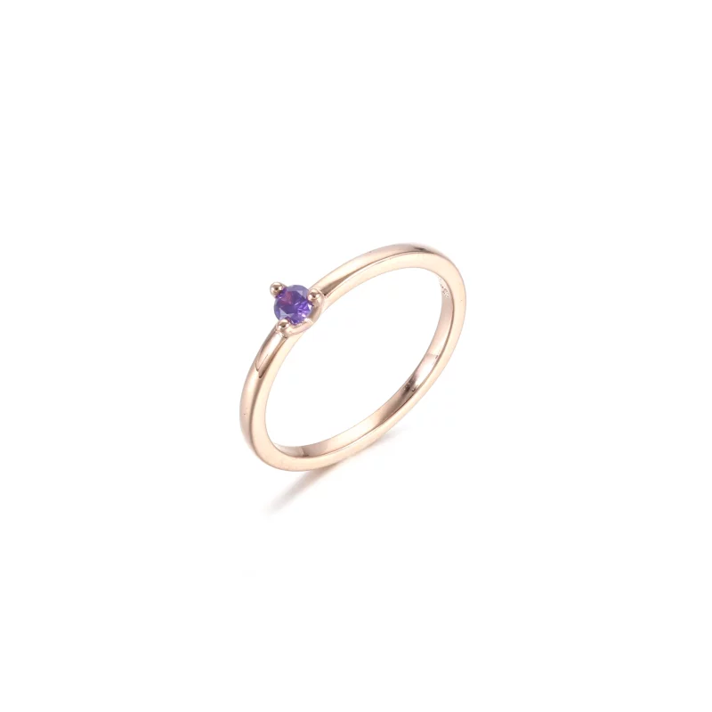 (image pour) Bague PANDORA Solitaire Bleue Claire - 189259C02 - Afficher 5