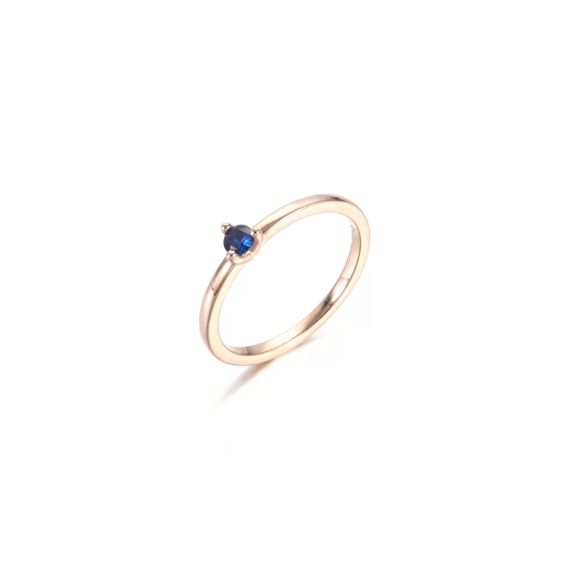 (image pour) Bague PANDORA Solitaire Bleue Claire - 189259C02 - Afficher 10