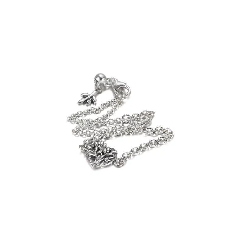 (image pour) Bracelet Chaîne PANDORA Arbre De Vie Cœur - 599292C01 - Afficher 5